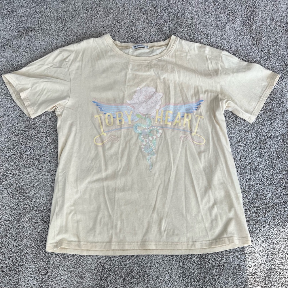 Toby Heart Ginger Graphic Tshirt